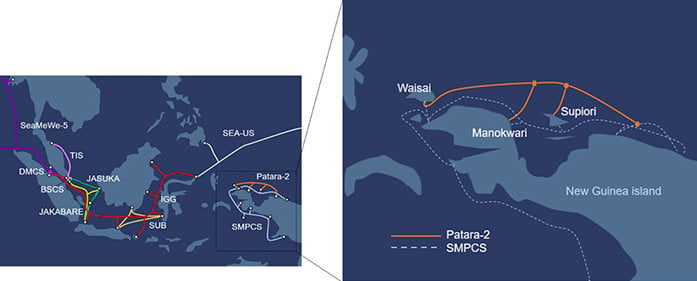 NEC COMPLETES PATARA-2 SUBMARINE CABLE SYSTEM IN INDONESIA